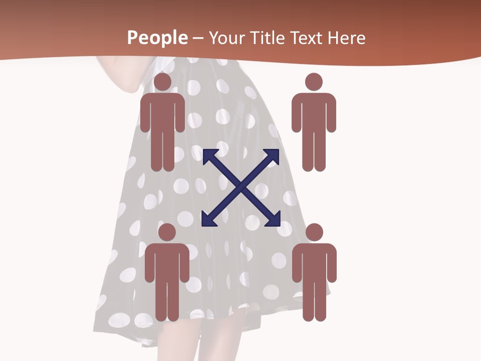 Fashion Polka Elegant PowerPoint Template