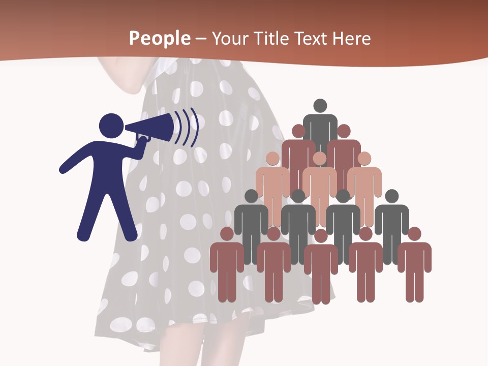 Fashion Polka Elegant PowerPoint Template