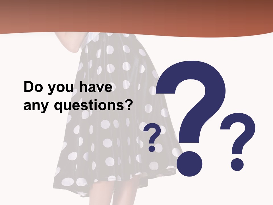 Fashion Polka Elegant PowerPoint Template