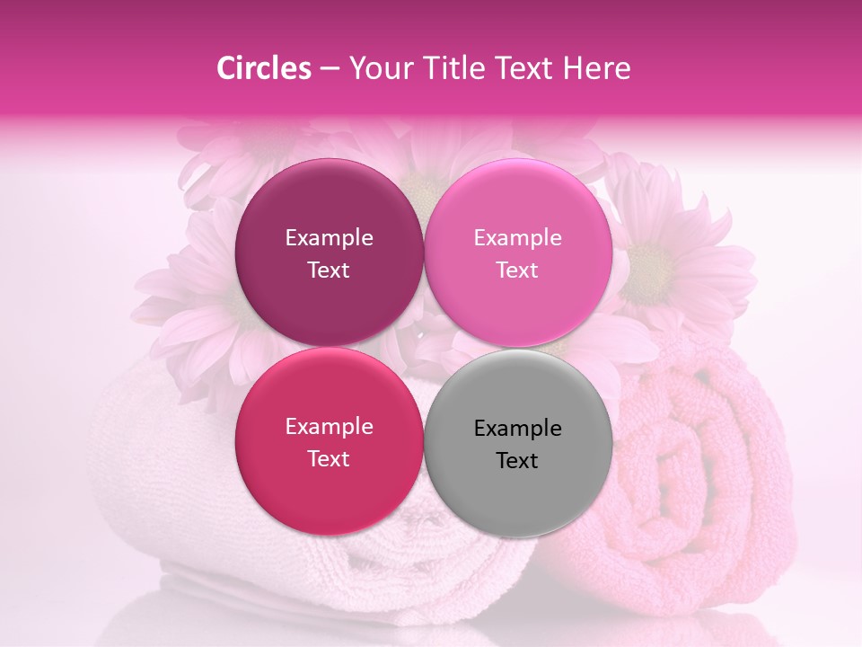 Bathroom Bath Tranquil PowerPoint Template