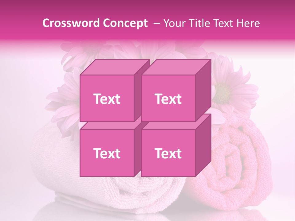 Bathroom Bath Tranquil PowerPoint Template