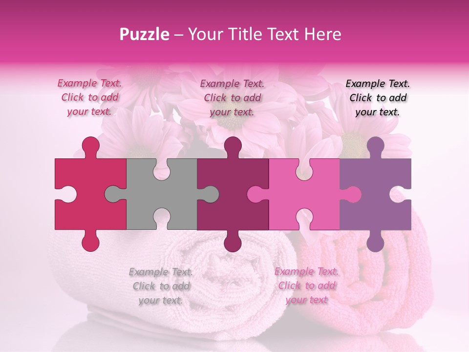 Bathroom Bath Tranquil PowerPoint Template