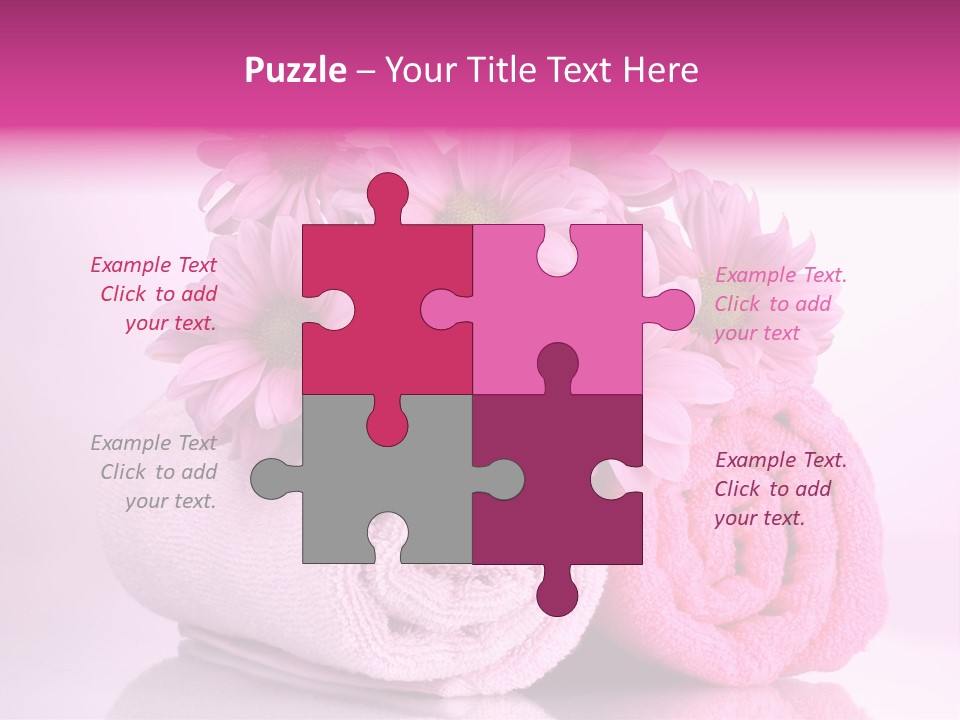 Bathroom Bath Tranquil PowerPoint Template