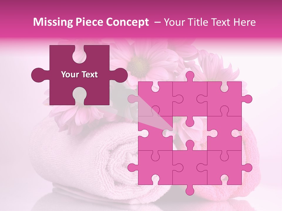 Bathroom Bath Tranquil PowerPoint Template