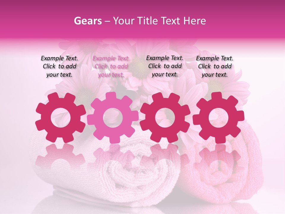 Bathroom Bath Tranquil PowerPoint Template