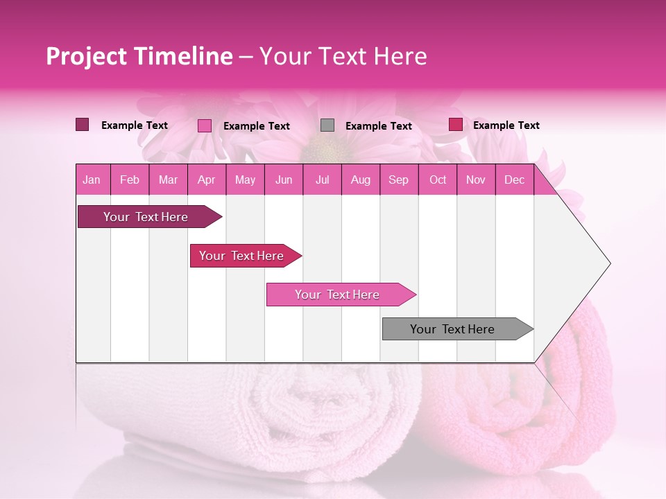 Bathroom Bath Tranquil PowerPoint Template