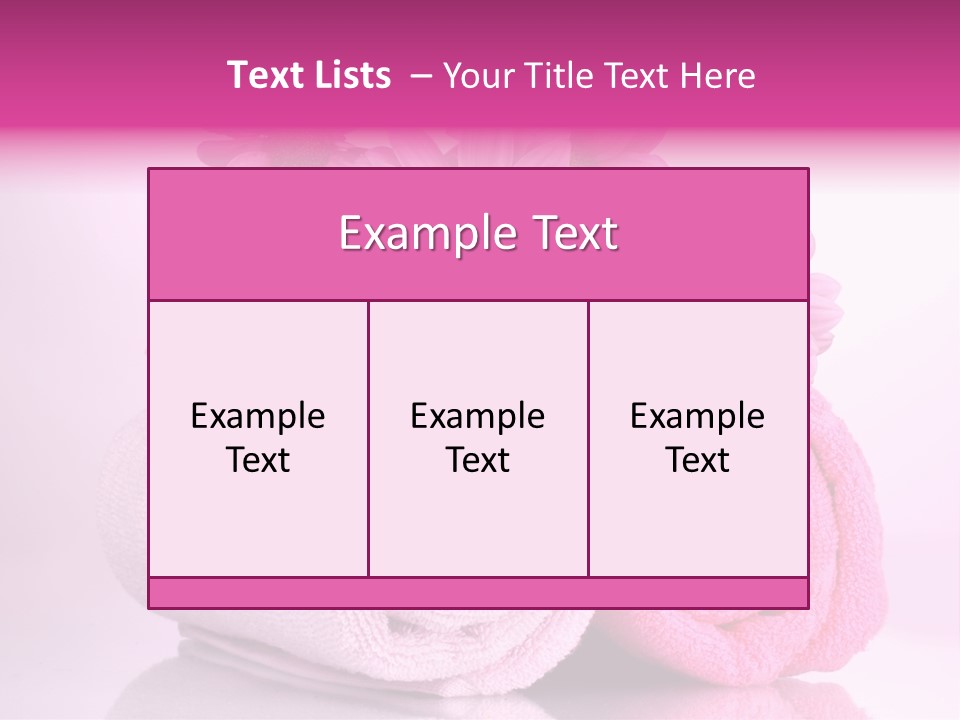 Bathroom Bath Tranquil PowerPoint Template