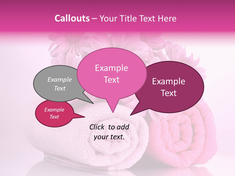 Bathroom Bath Tranquil PowerPoint Template