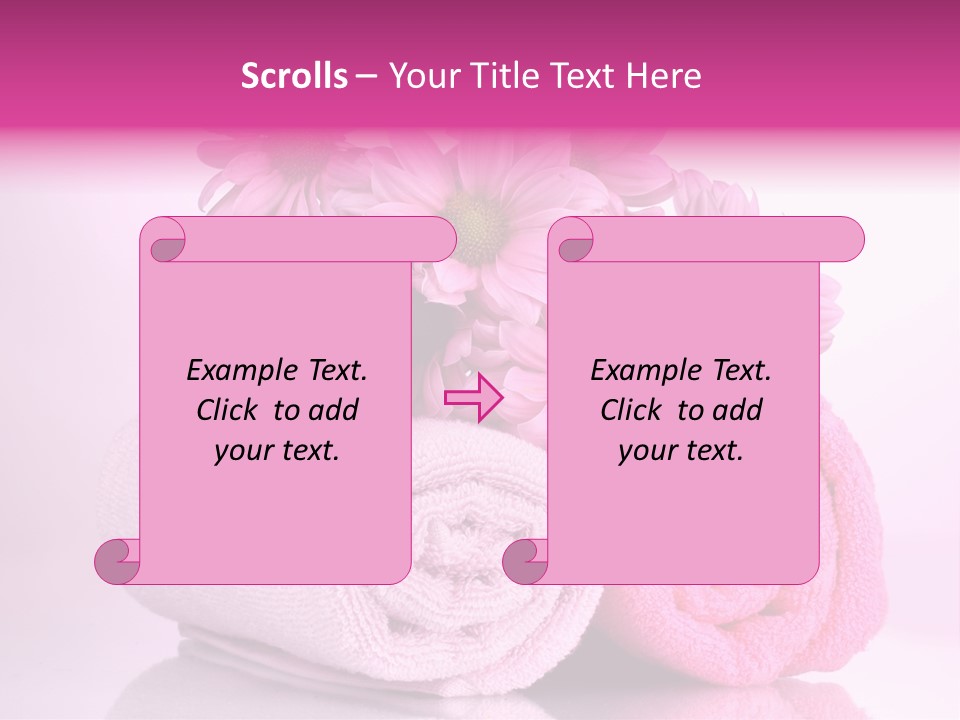 Bathroom Bath Tranquil PowerPoint Template
