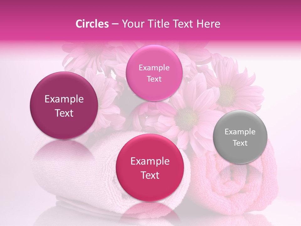 Bathroom Bath Tranquil PowerPoint Template