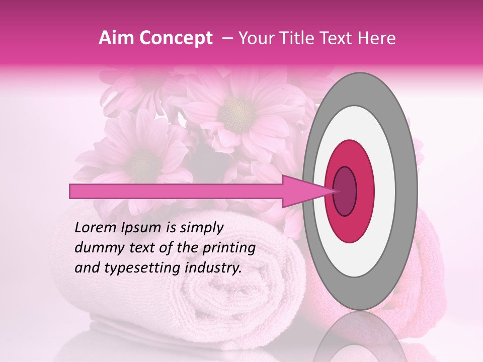 Bathroom Bath Tranquil PowerPoint Template