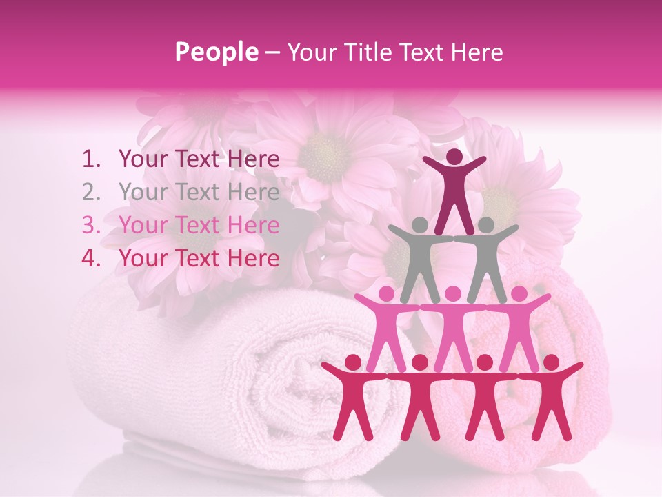 Bathroom Bath Tranquil PowerPoint Template