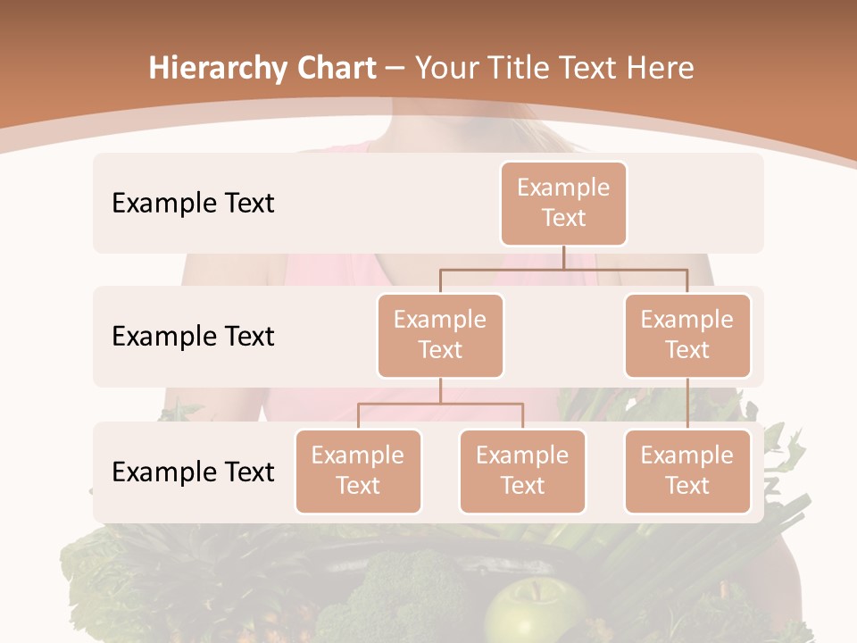 Groceries Basket Healthy Eating PowerPoint Template