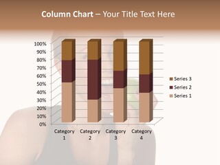 Human Hair Human Lips Make Up PowerPoint Template