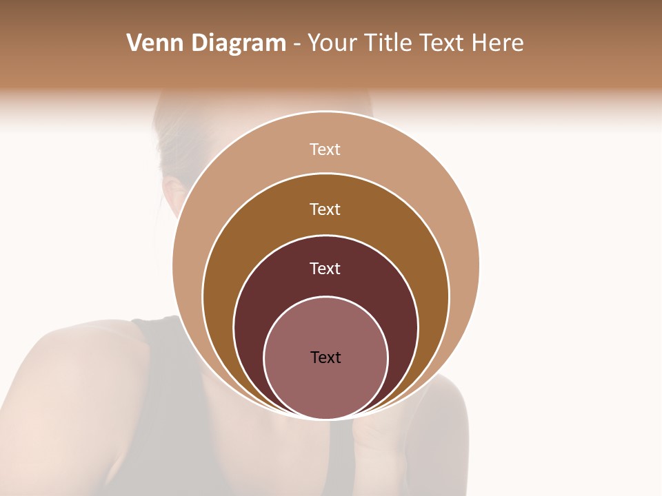 Human Hair Human Lips Make Up PowerPoint Template