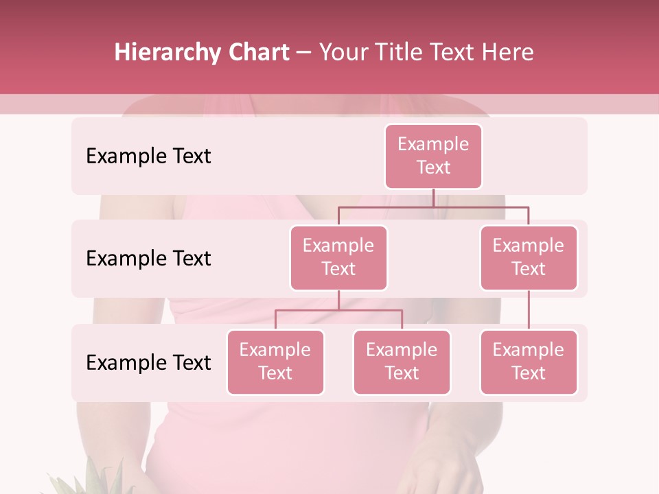 Blonde Hair Pineapple I Olated PowerPoint Template