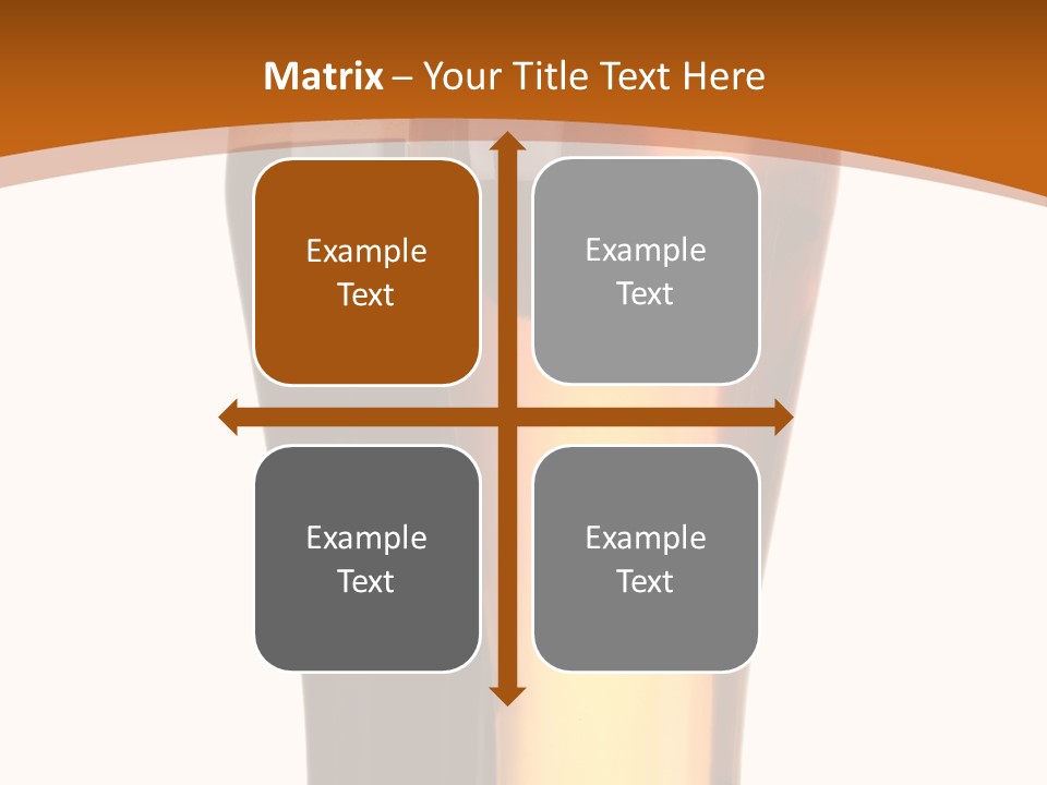 Refre Hment Liquid Alcohol PowerPoint Template