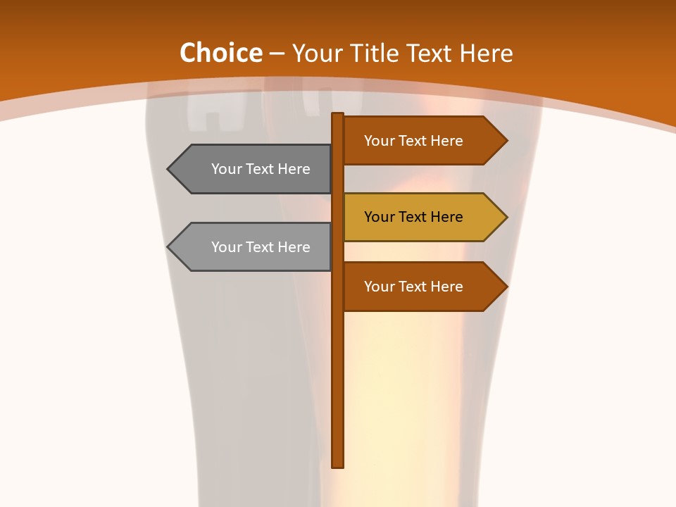 Refre Hment Liquid Alcohol PowerPoint Template