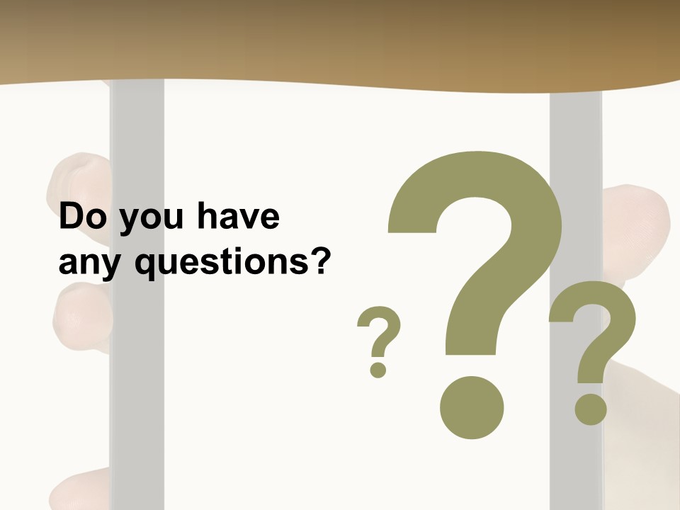 Tablet Touch Hand PowerPoint Template