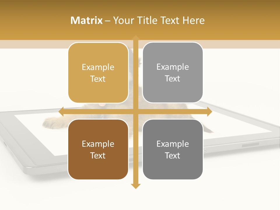 Phone Monitor Touch PowerPoint Template
