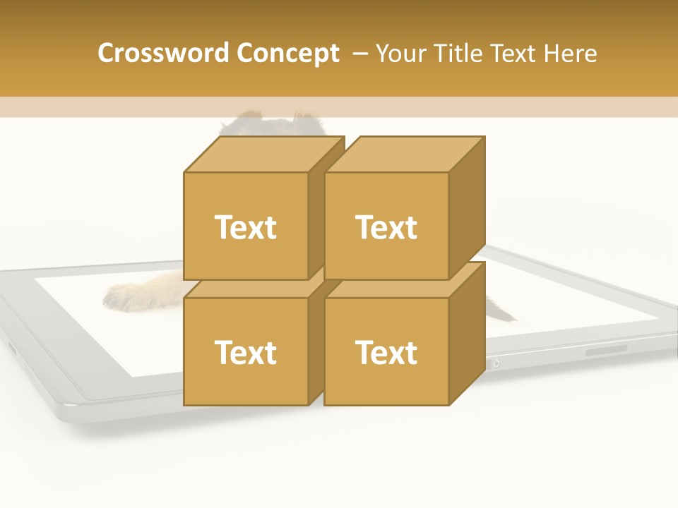 Phone Monitor Touch PowerPoint Template