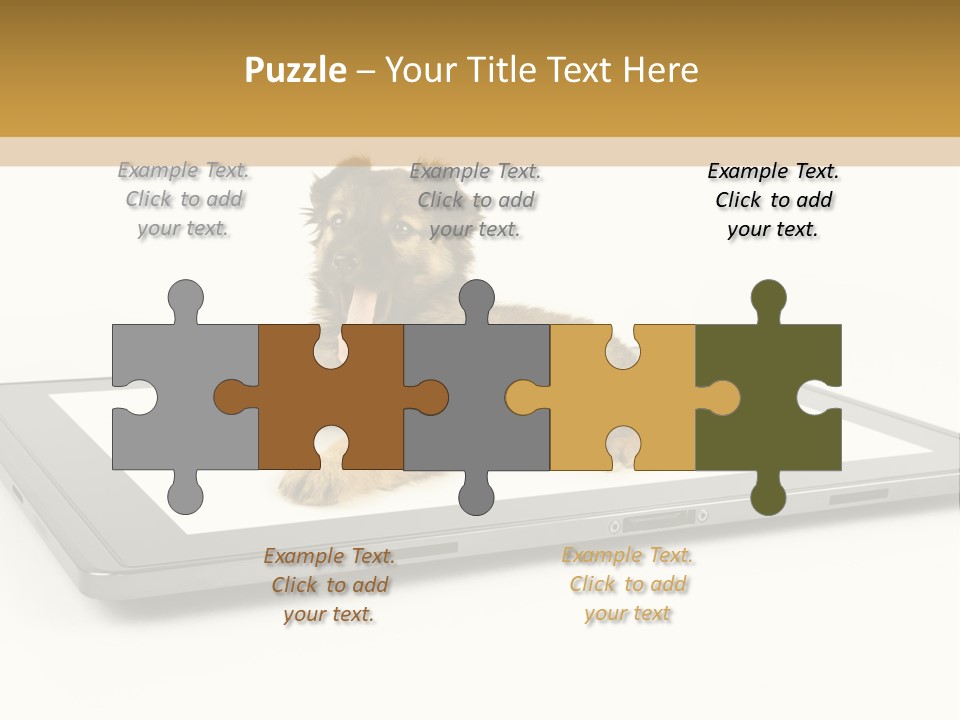 Phone Monitor Touch PowerPoint Template
