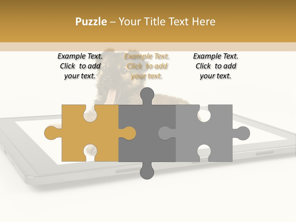 Phone Monitor Touch PowerPoint Template