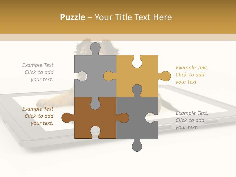 Phone Monitor Touch PowerPoint Template