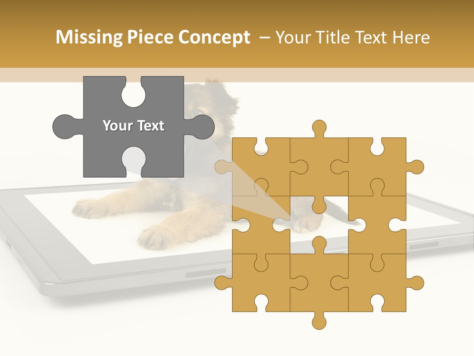 Phone Monitor Touch PowerPoint Template