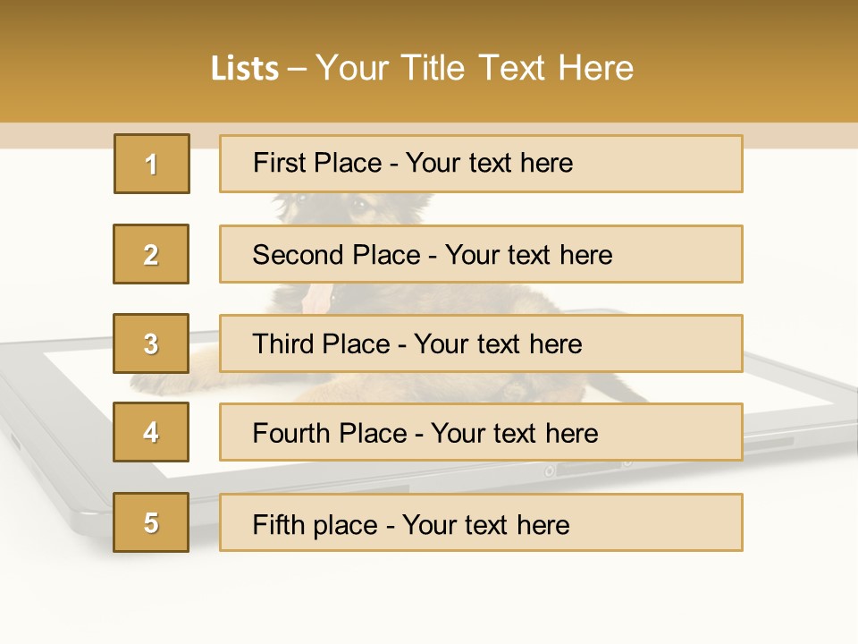 Phone Monitor Touch PowerPoint Template