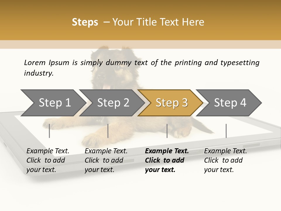 Phone Monitor Touch PowerPoint Template