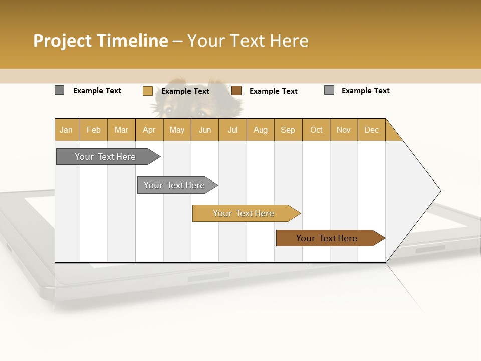 Phone Monitor Touch PowerPoint Template