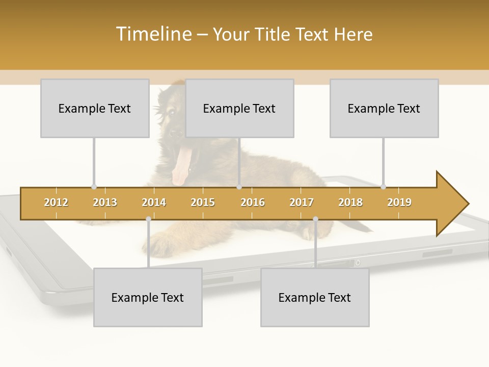 Phone Monitor Touch PowerPoint Template