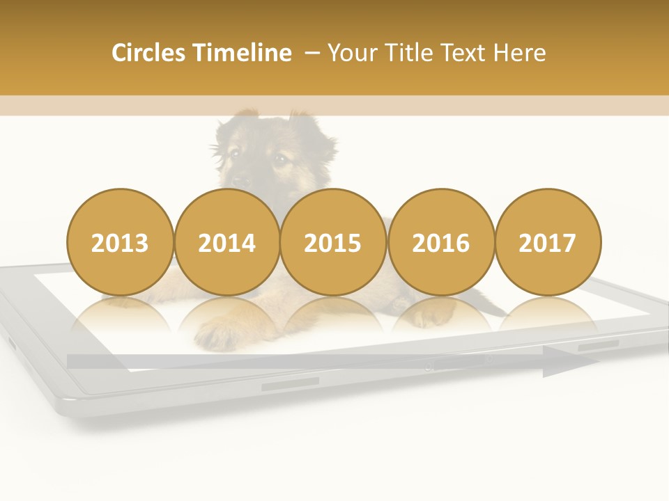 Phone Monitor Touch PowerPoint Template