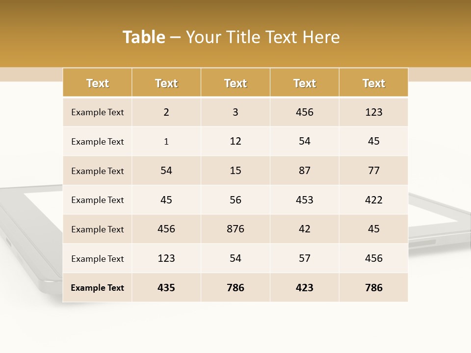Phone Monitor Touch PowerPoint Template