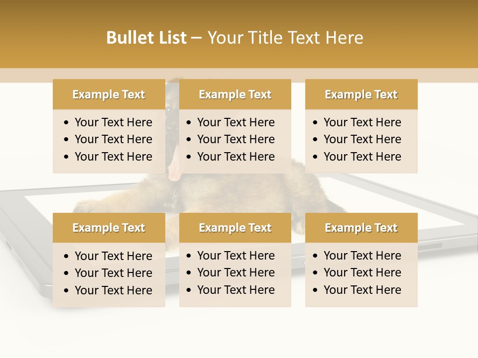 Phone Monitor Touch PowerPoint Template