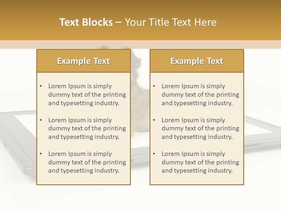 Phone Monitor Touch PowerPoint Template