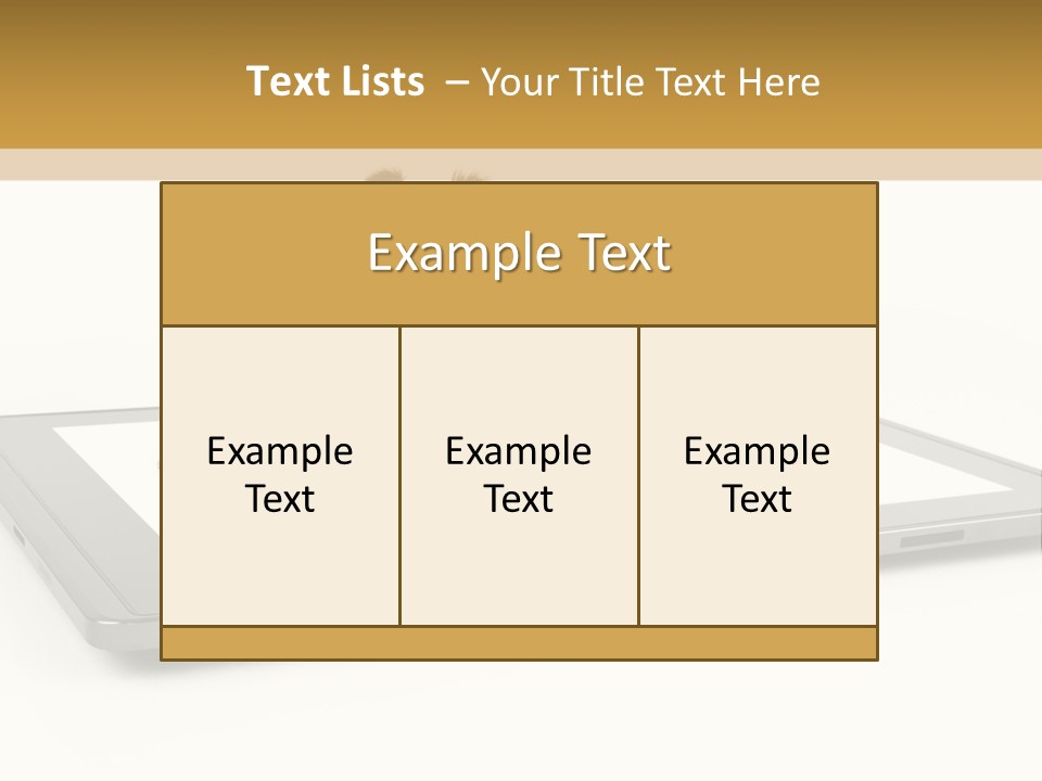 Phone Monitor Touch PowerPoint Template