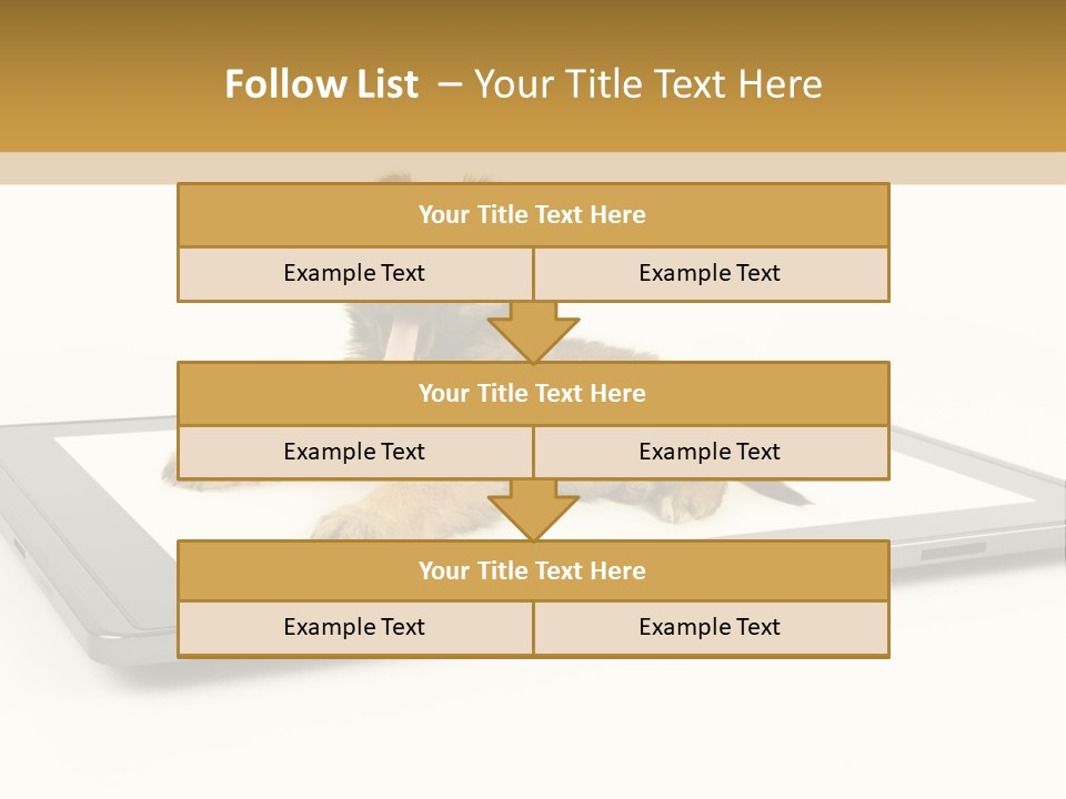 Phone Monitor Touch PowerPoint Template
