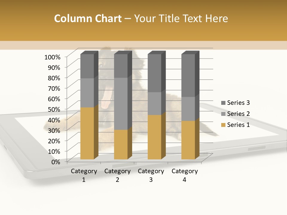 Phone Monitor Touch PowerPoint Template