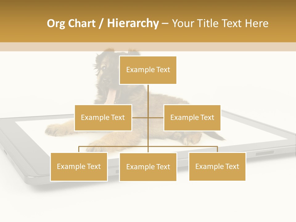 Phone Monitor Touch PowerPoint Template