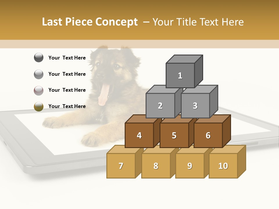 Phone Monitor Touch PowerPoint Template