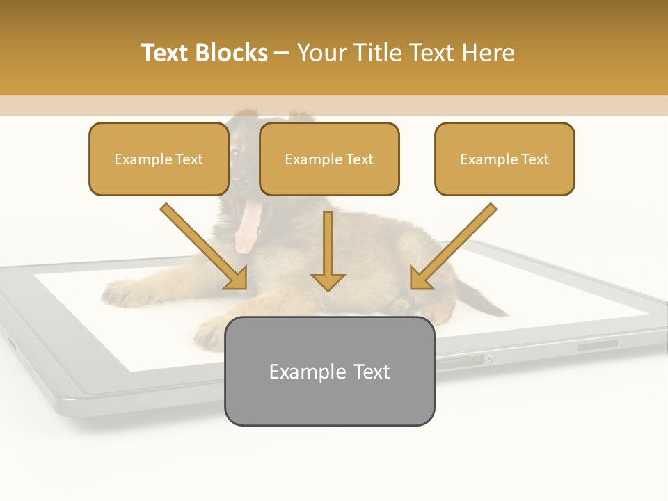 Phone Monitor Touch PowerPoint Template