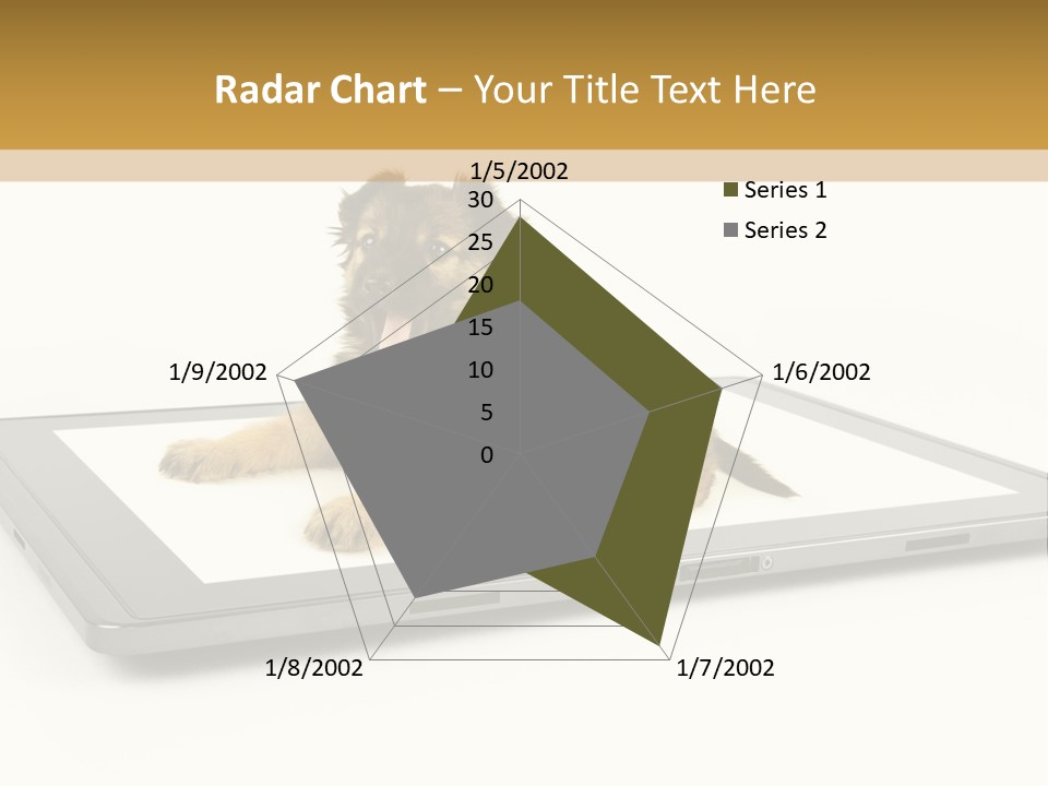 Phone Monitor Touch PowerPoint Template