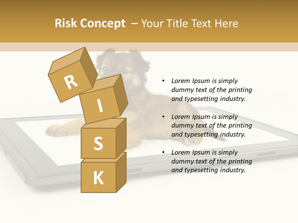 Phone Monitor Touch PowerPoint Template