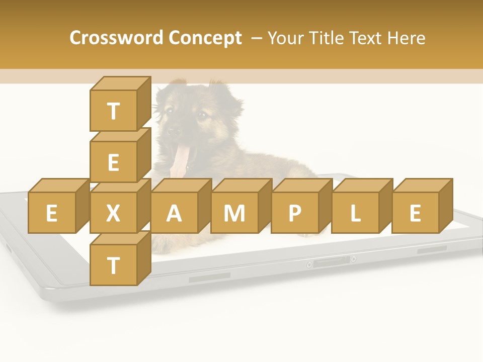 Phone Monitor Touch PowerPoint Template
