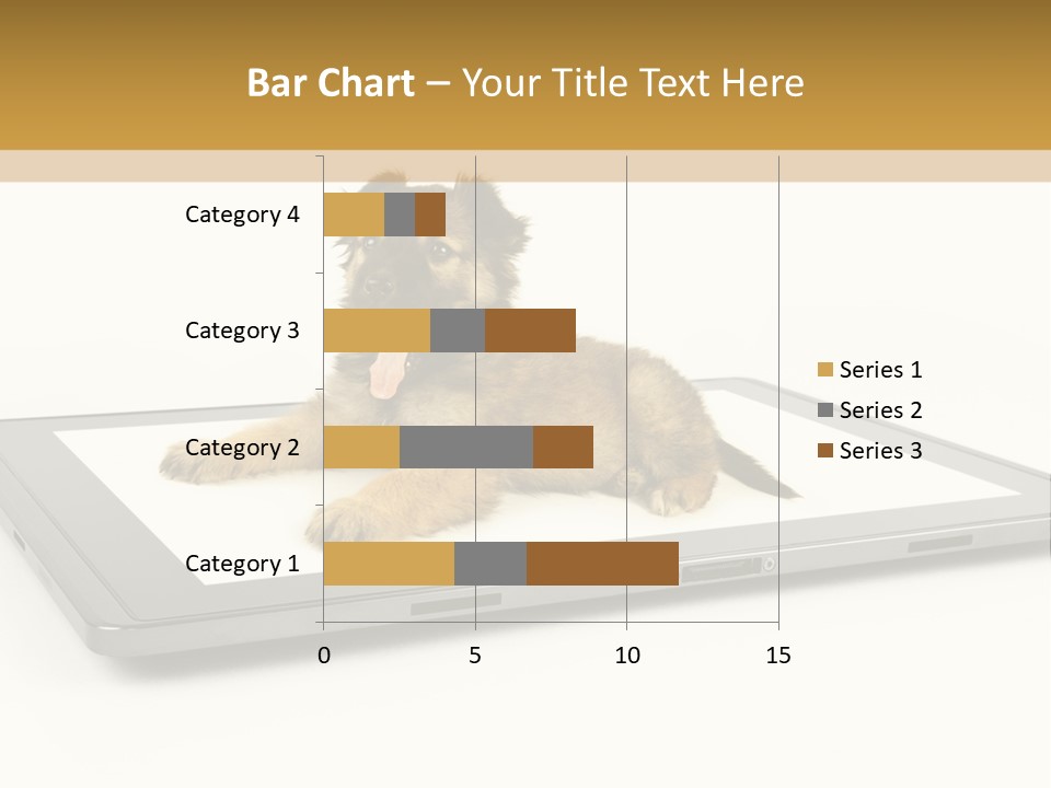 Phone Monitor Touch PowerPoint Template