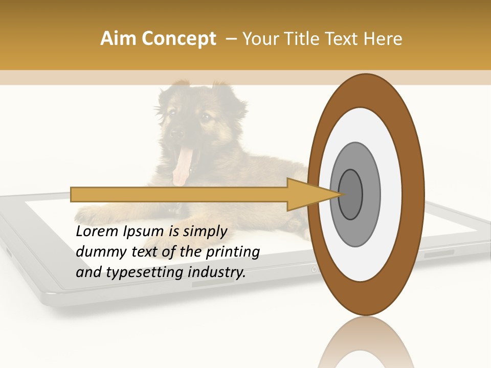 Phone Monitor Touch PowerPoint Template
