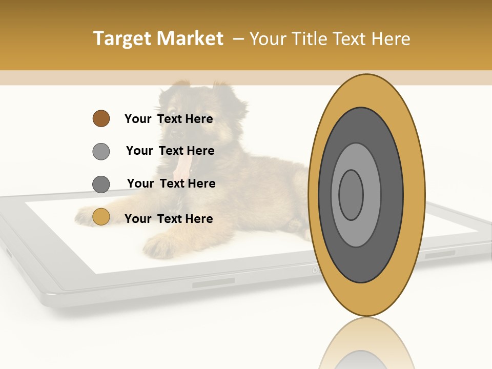 Phone Monitor Touch PowerPoint Template