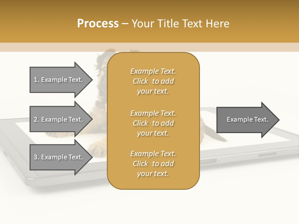 Phone Monitor Touch PowerPoint Template